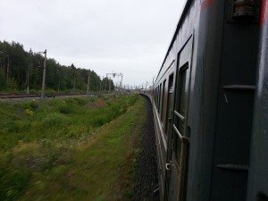 view from the train