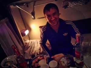 russians, food and vodka