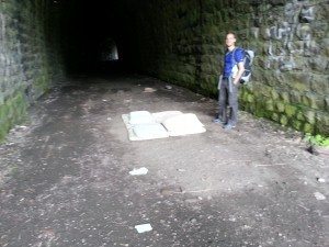 The tunnels + bed and Mirko