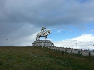 The Genghis Khaan statue