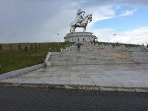 The Genghis Khaan statue