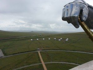 View from the statue