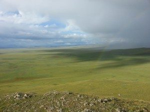 View from top of mountain