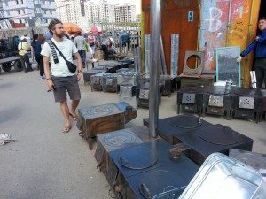 Stoves for sale. These were inside every ger