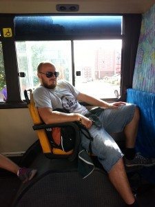 Riding the bus