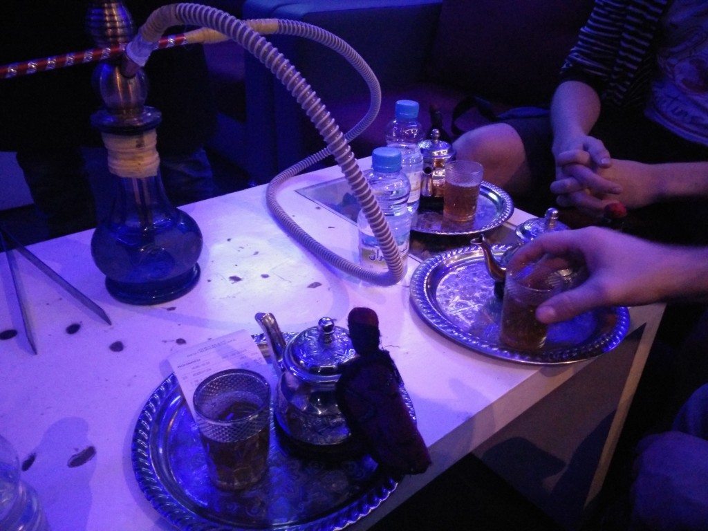 The tea was very sweet!