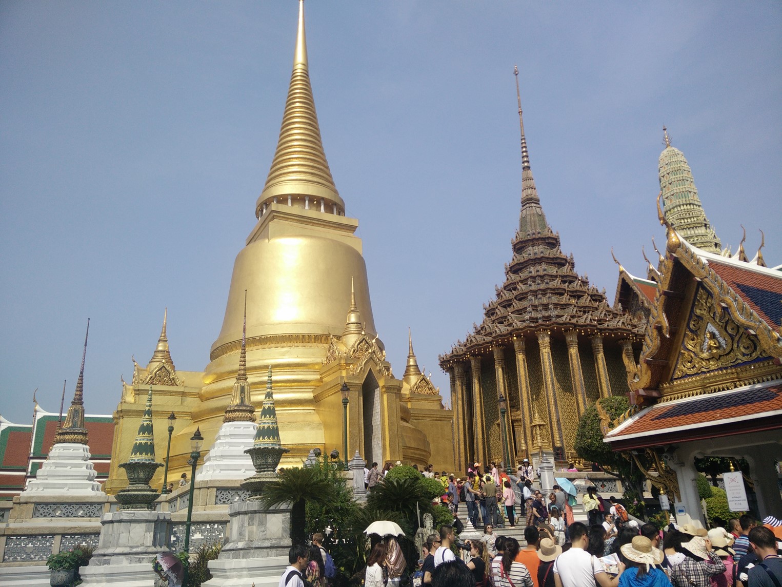 Royal grand palace in bangkok